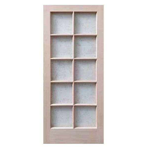 Hemlock Door 10 Lite Full French 30in x 80in