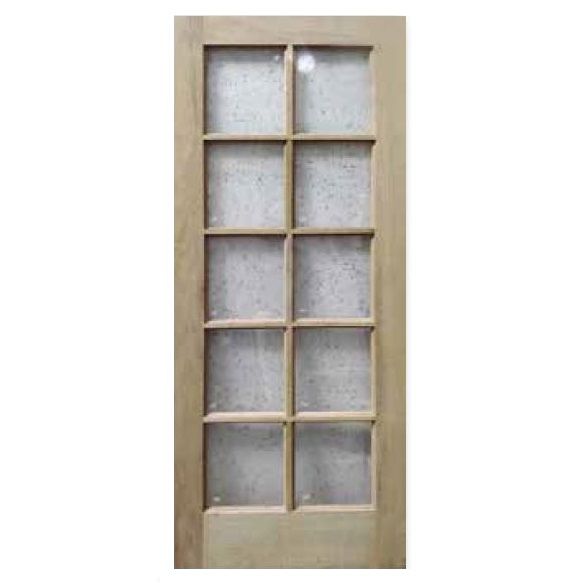 Cedrorana Door Full French 10 Lite 36in x 80in