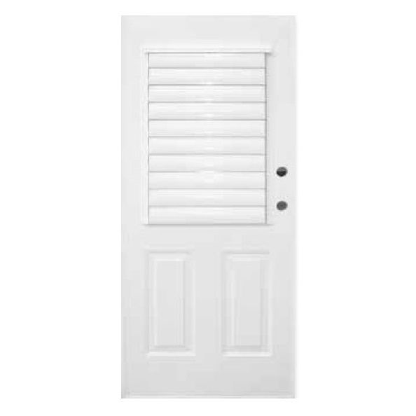 Renegade Door Aluminium Louvre Left Hung 32in x 80in