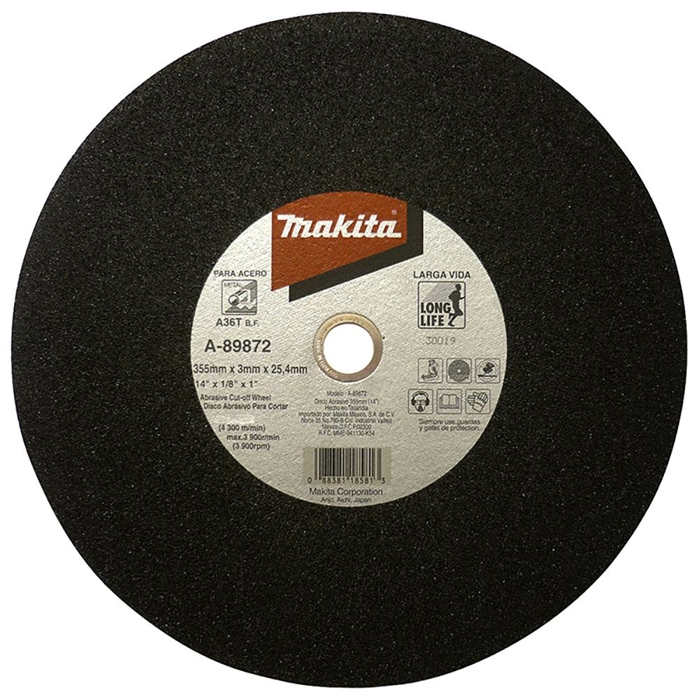 Abrasive Metal Cutting Disc 14in