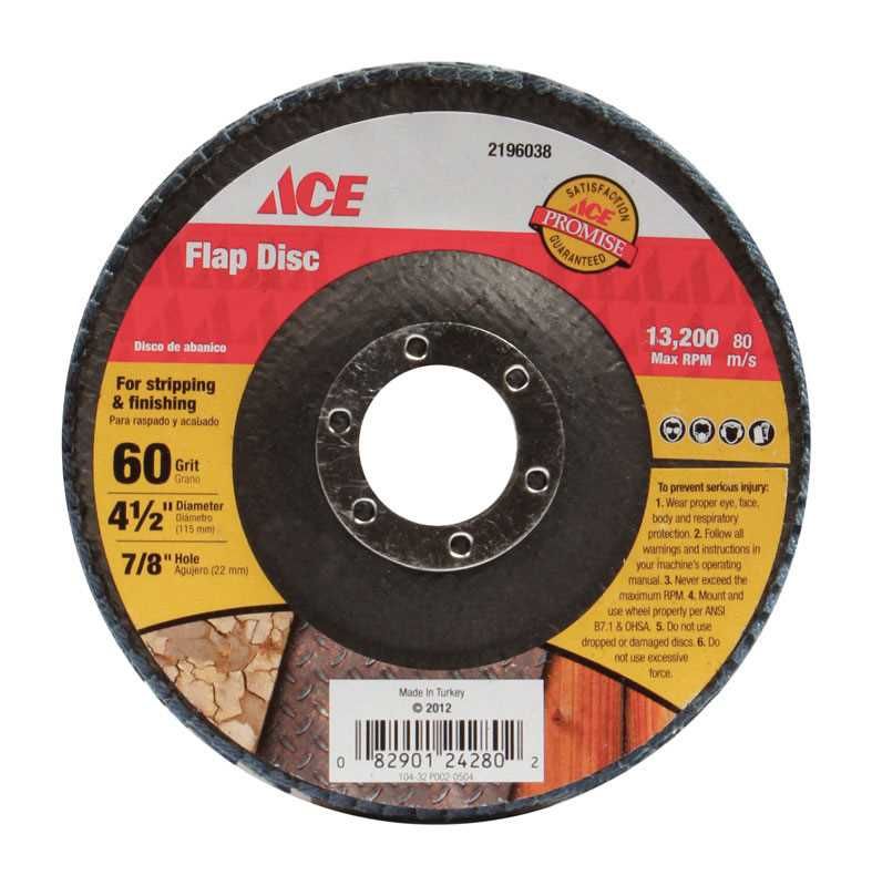 Gator Disc Flap 60G Course 4-1/2in (2196038)