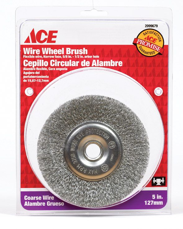 Wire Wheel Brush Coarse 5in