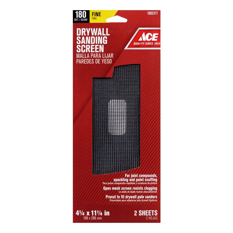 Ace Drywall Sanding Screens 4-1/2 x 11