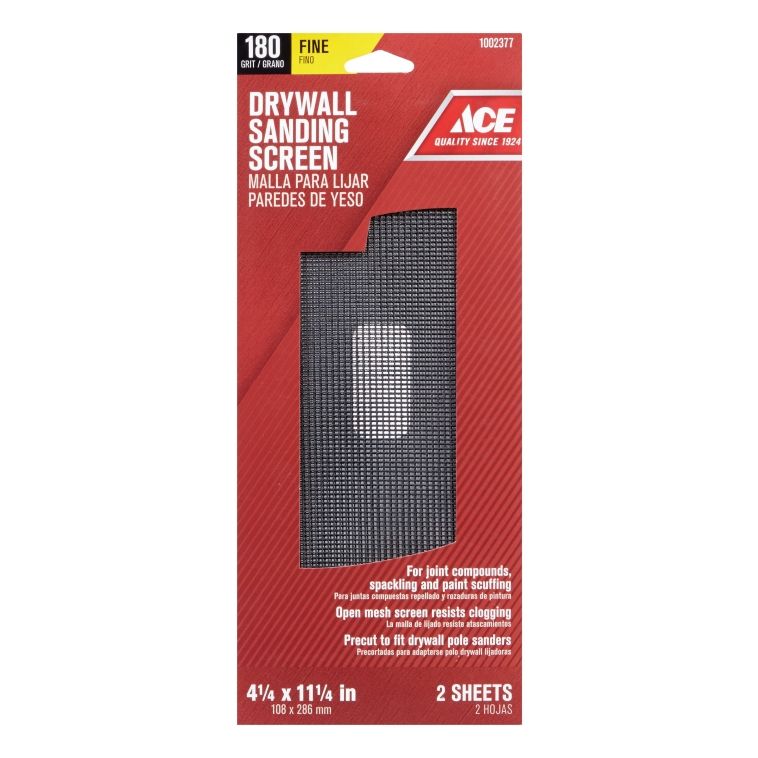 Ace Drywall Sanding Screens 4-1/2in x 11