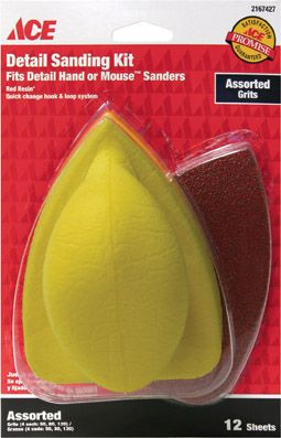 Detail Hand Sanding Detail Kit Assorted 12pk