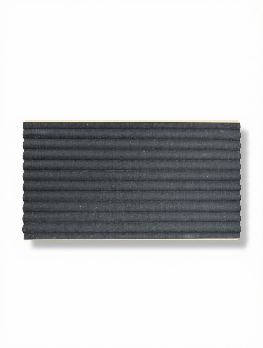 Wood Plastic Composite Wall Panel Interior Black Bead 6in (LK8005)