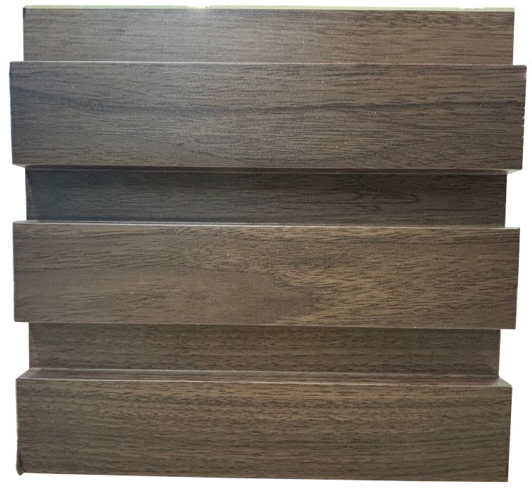 Wood Plastic Composite Wall Panel Interior Brown
