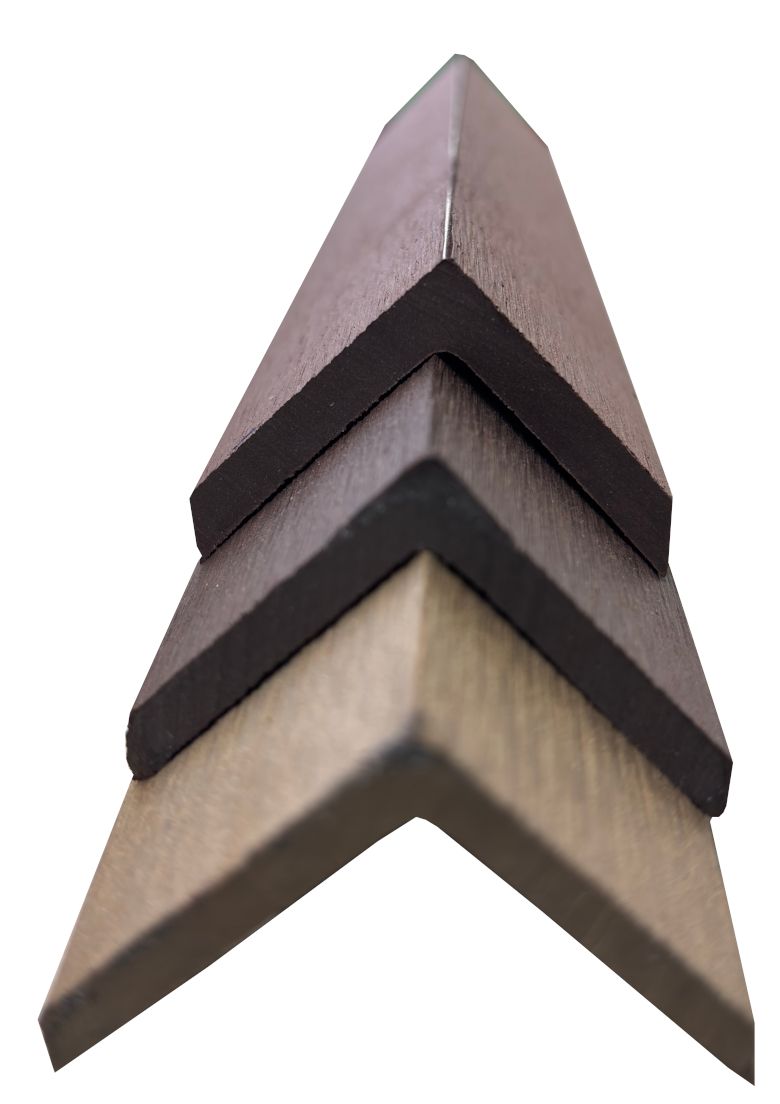 WPC Installation Edgecapping For Decking L-shaped