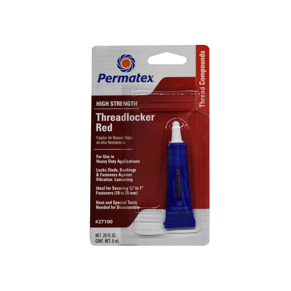 Permatex Liquid Threadlocker Red 0.20oz