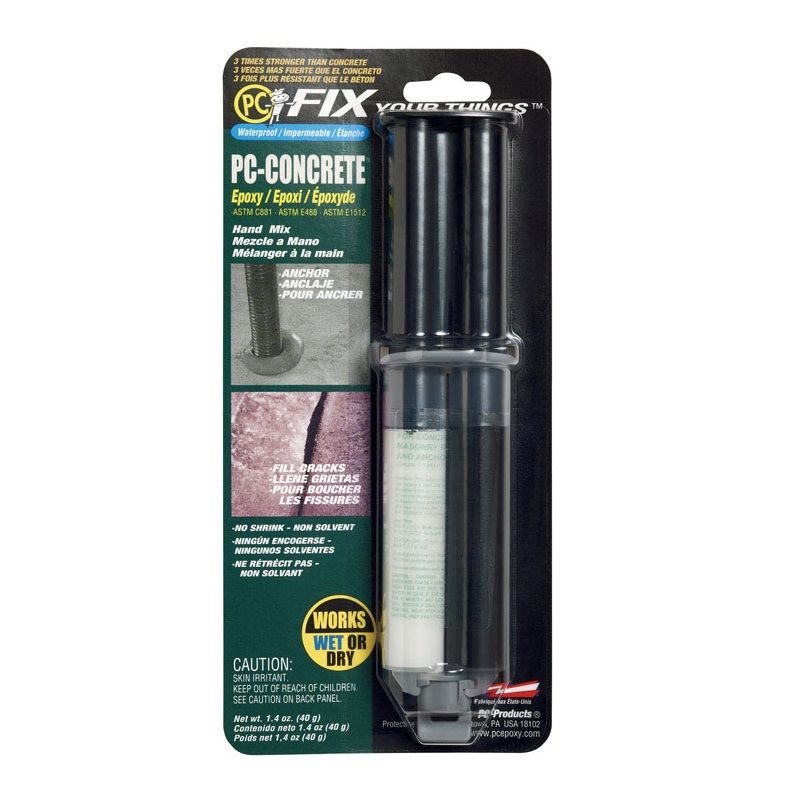 PC-Concrete Two Part Concrete Anchoring Epoxy 1.4oz