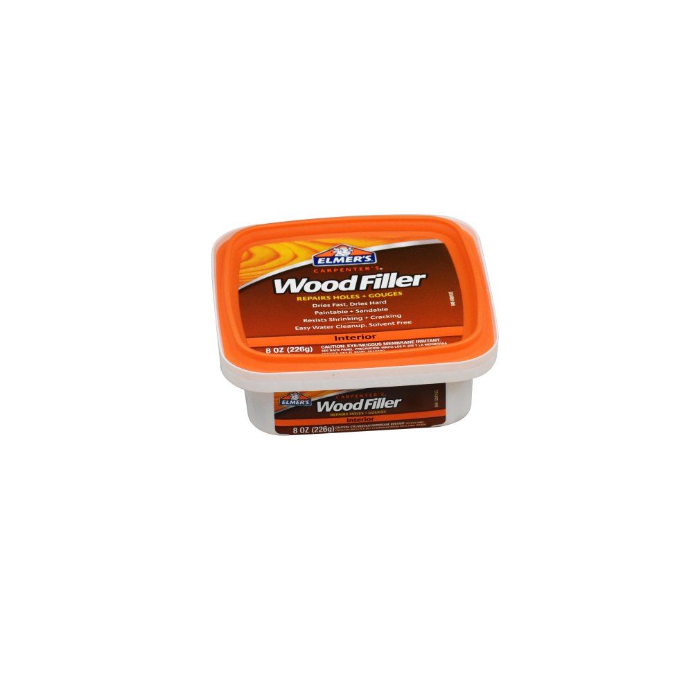 Elmers Carpenters Light Brown Wood Filler 8oz