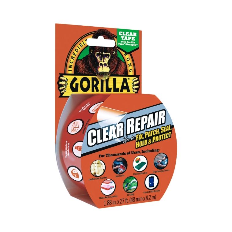 Gorilla Repair Tape Clear 1.88in x 27ft