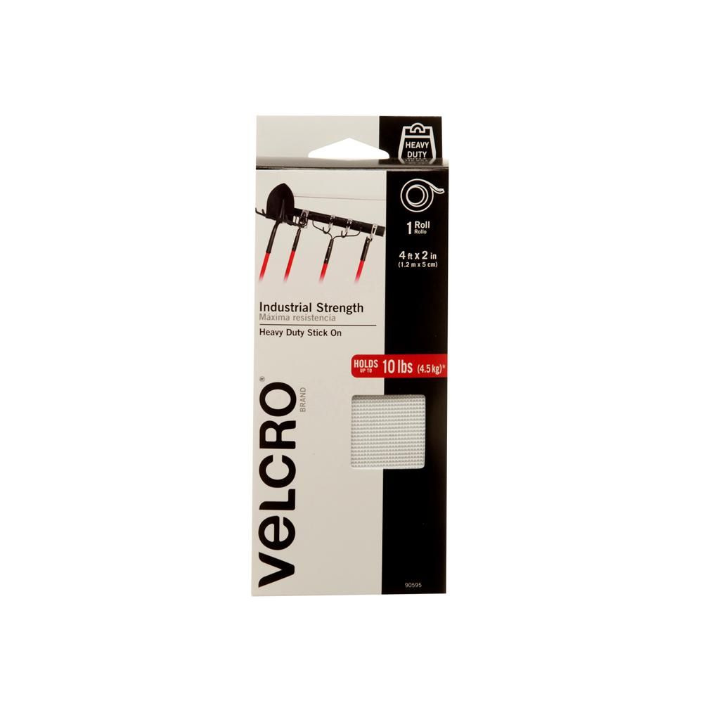 Velcro Black Industrial Tape 2in x 4ft