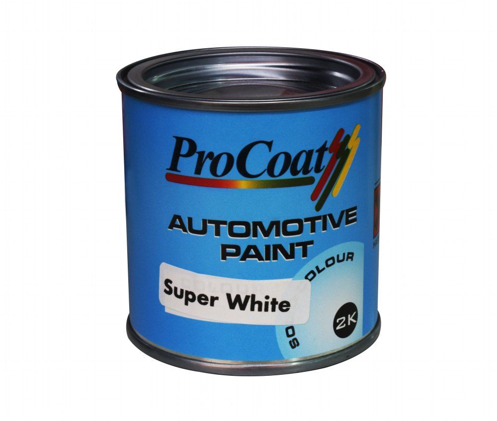 ProCoat Automotive Paint Solid 2k Super White 250ml