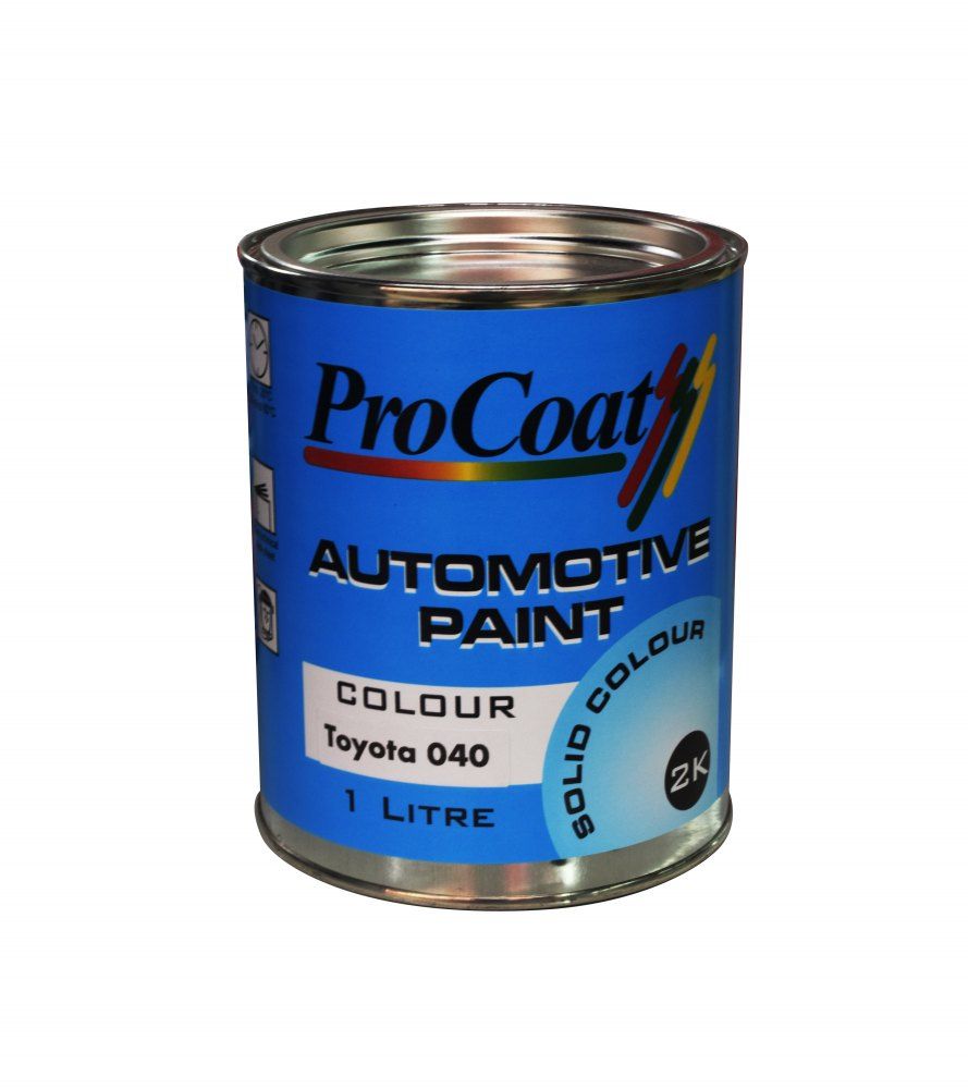 ProCoat Automotive Paint Solid 2k Toyota 040 1lt