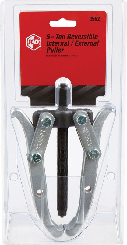 KD 5 Ton 2 Jaw Reversible Puller 6in