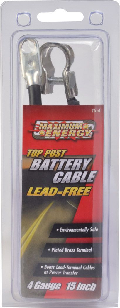 Battery Cable 15in 4GA