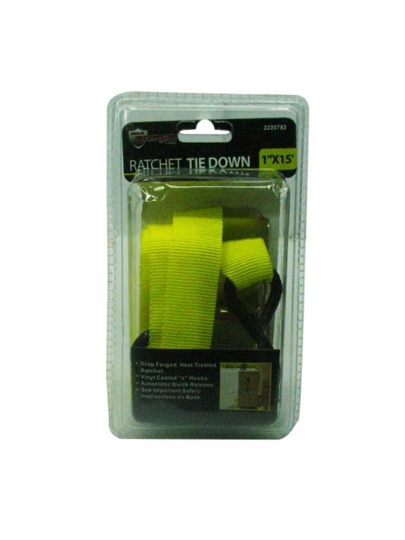 Ratchet Tie Down 15Ft (pair)