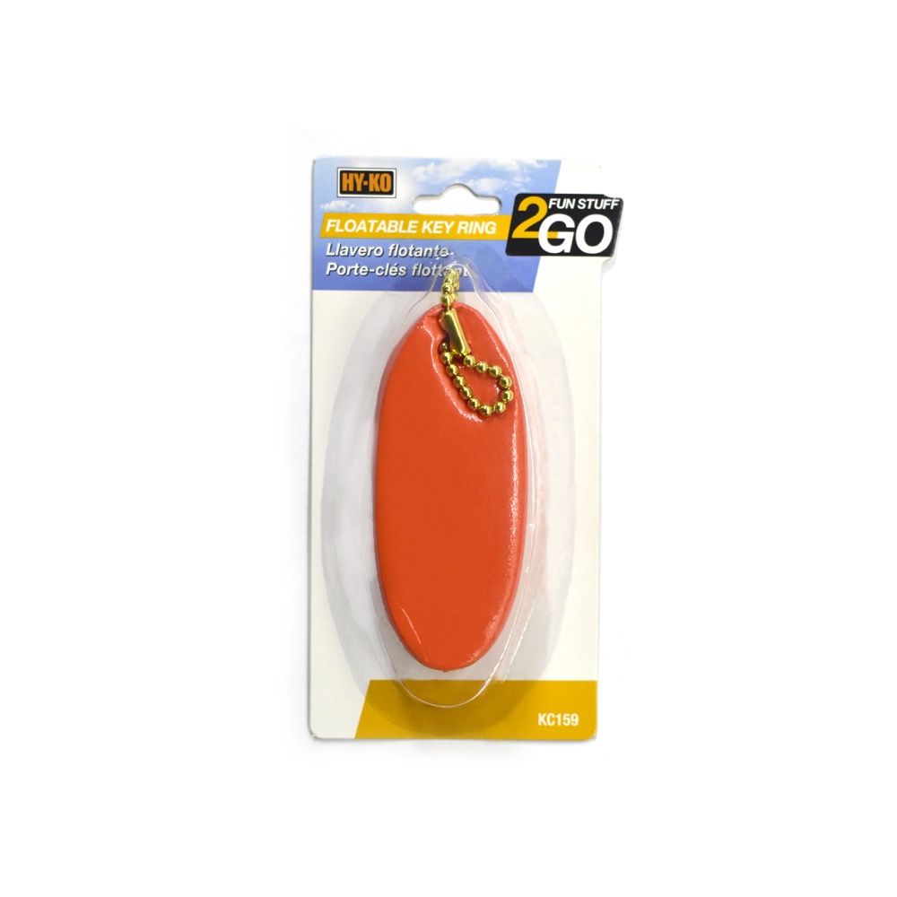 Key Ring Floatable Orange (57978)