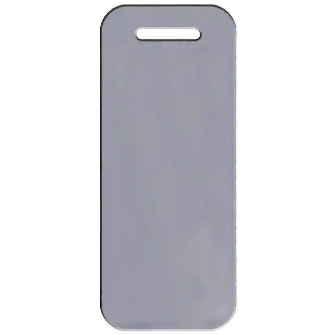Luggage Tag Chrome (138027)