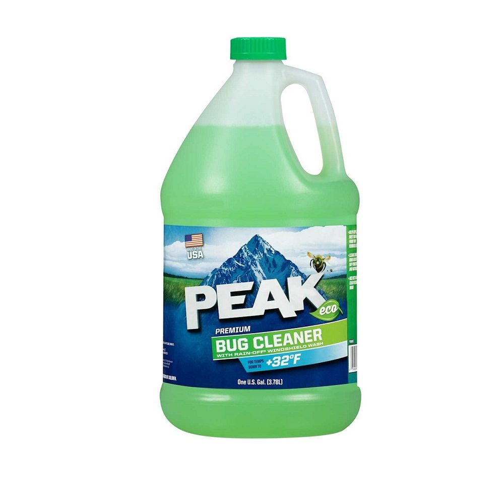 Peak Windshield Washer Fluid Bug Cleaner 1 gal