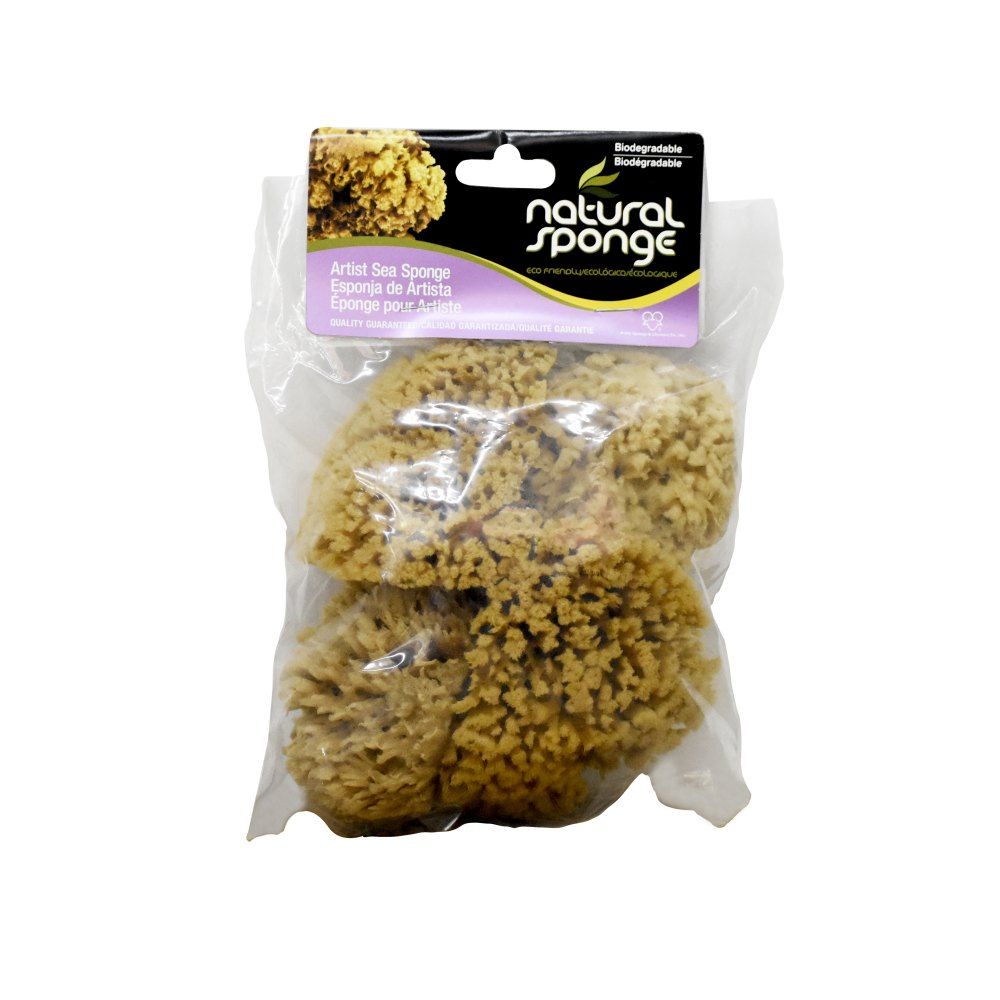 Artist Faux Sea Sponges 4in 4pk