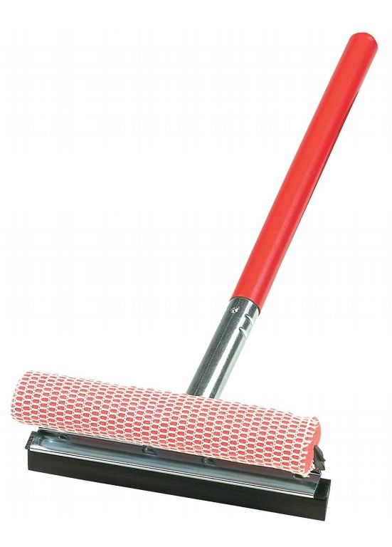 Squeegee and Sponge with Handle 8in (89526)