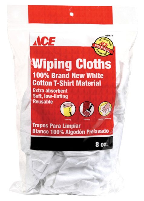Rags White 8oz (1024975)