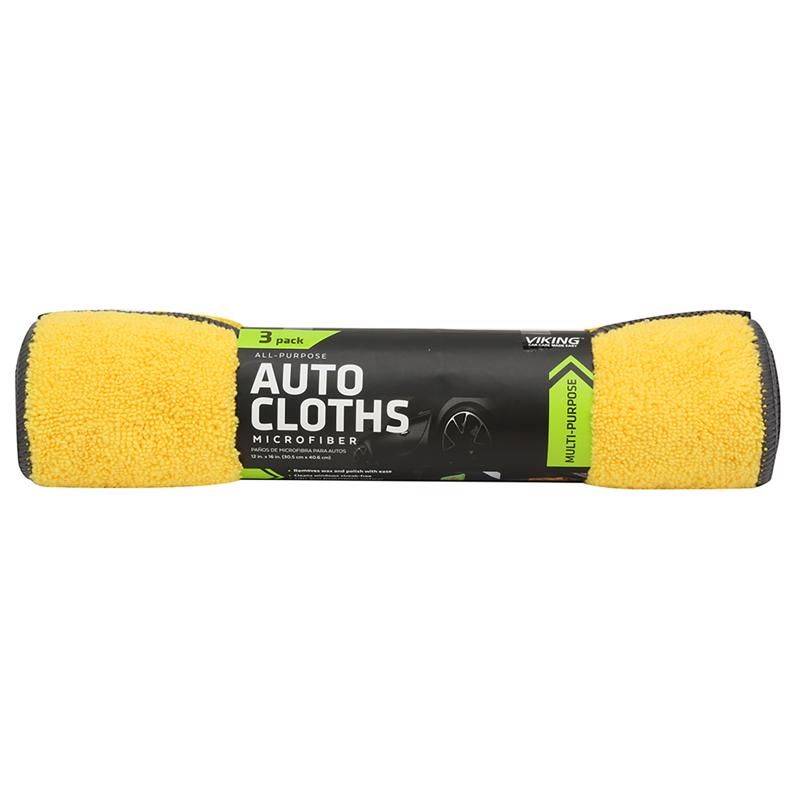 Microfiber Auto Cloths 3pk