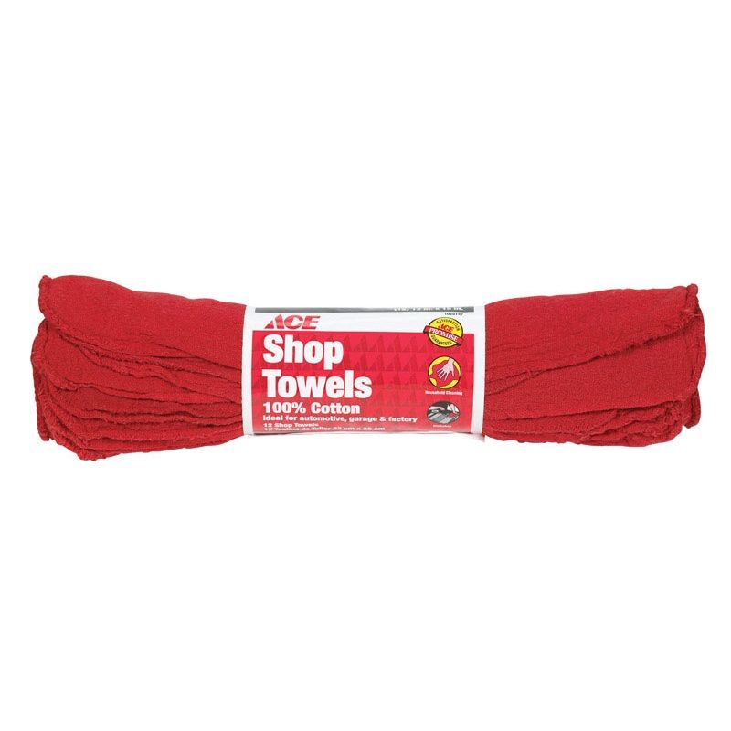 Shop Towel Red 12pk