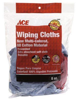 Cotton Rags Assorted Colors 8oz