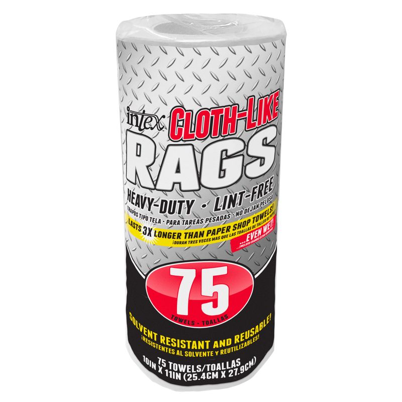 Intex Wiping Rags White 75 ct (1014405)