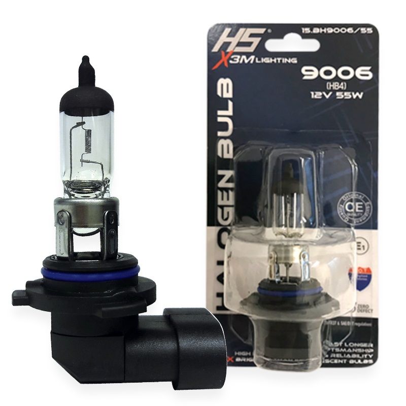 HS Halogen Automotive Headlamp Bulb 12V 55W (BH9006/55)
