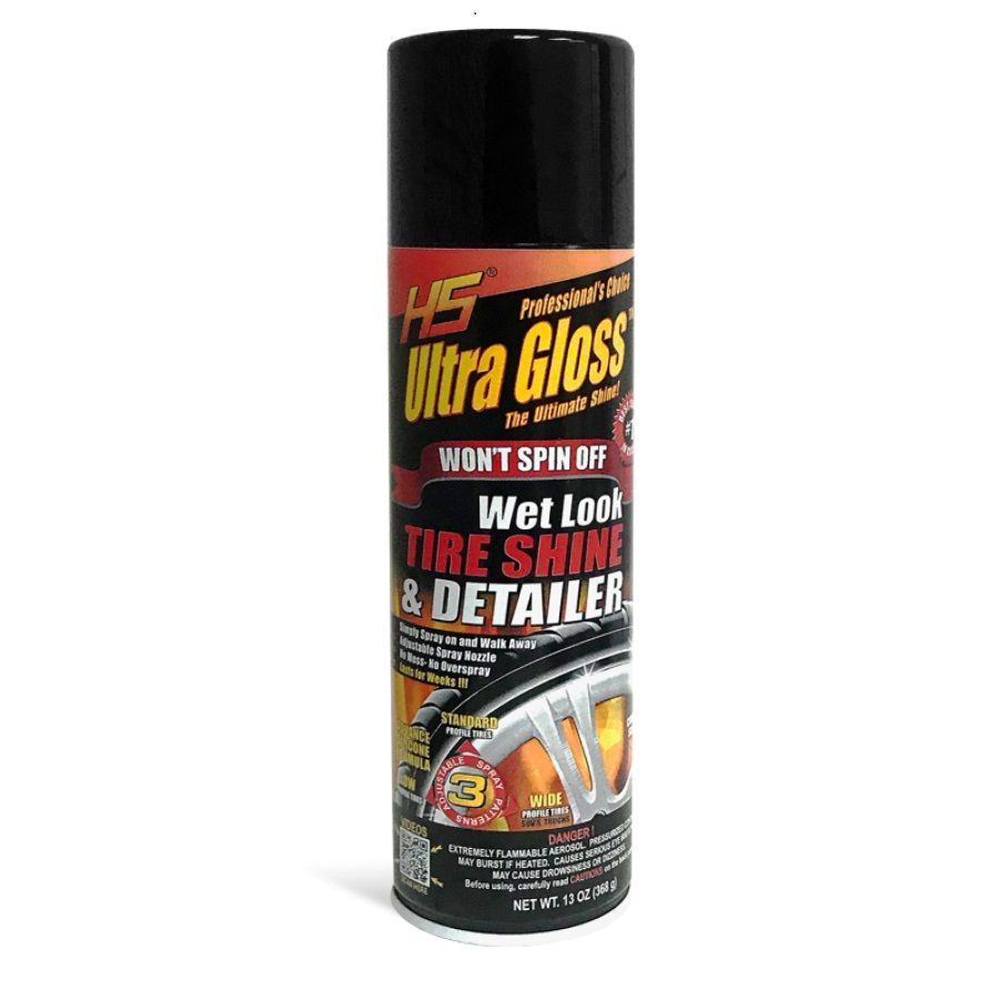HS Ultra Gloss Wet Look Tire Shine & Detailer 13OZ