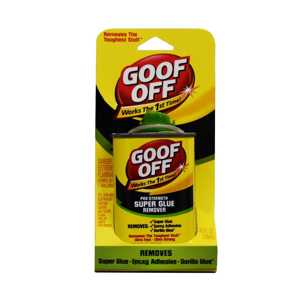 Goof Off Adhesive Remover Liquid 4oz