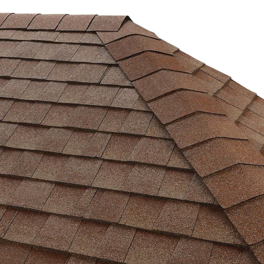 Shingles Hip and Ridge Sunset Brick Timberline HDZ