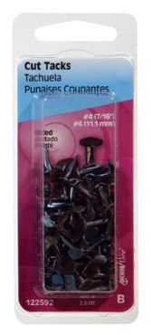 Tacks Blued Steel No. 4 7/16in (52804)