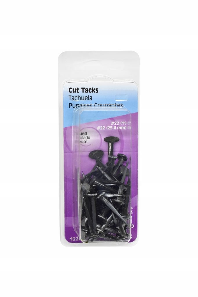 Tacks Blued Steel No. 22 1in (5112651)