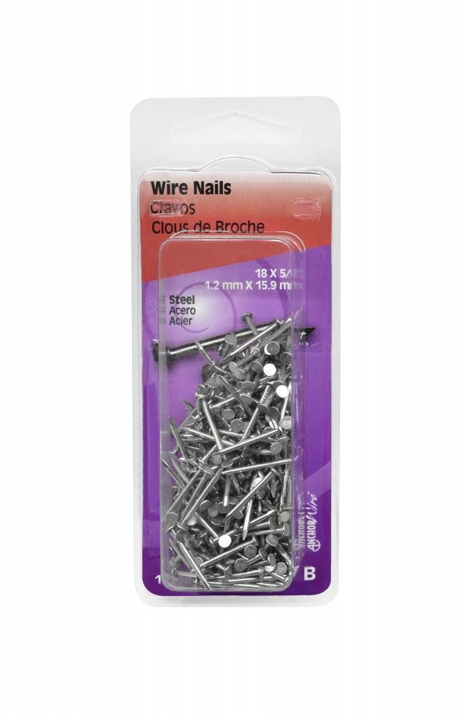 Nails Wire Steel 18 x 5/8in (52824)