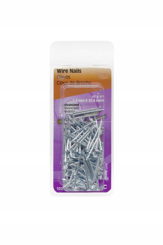 Nails Wire Galvanized 17 x 1in (53230)