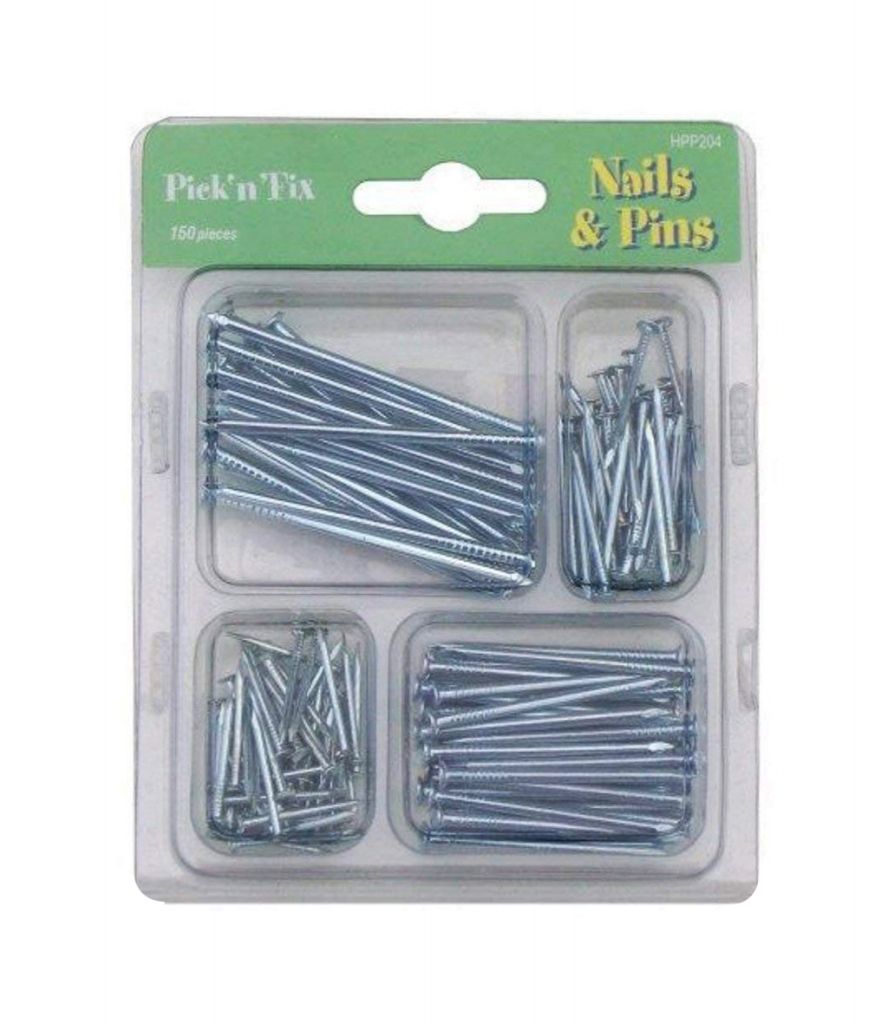 Nails and Pins 150pc (HPP204)