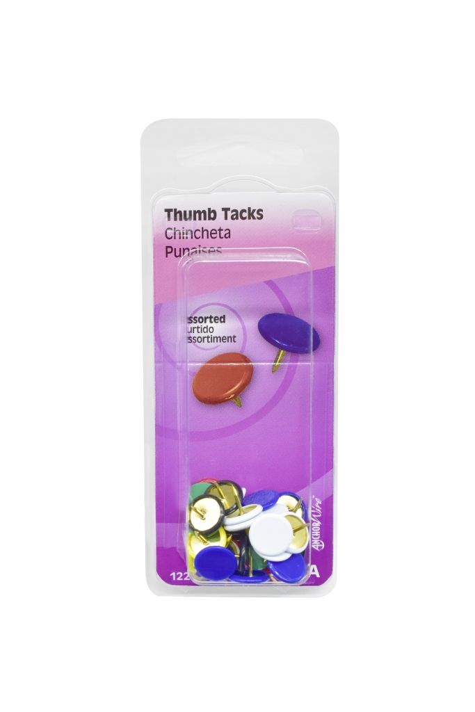 Thumb Tacks Assorted 40pk (5329834)