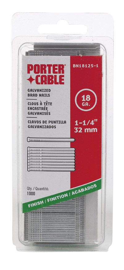 Nails Brad Porter Cable 18G 1-1/4in (1000)