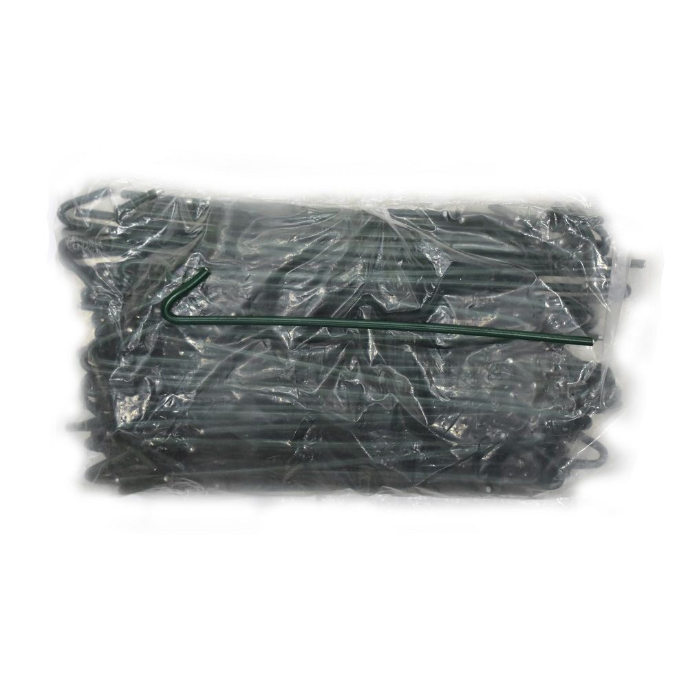 Tie 11-guage Green 6-1/2in (100pk)