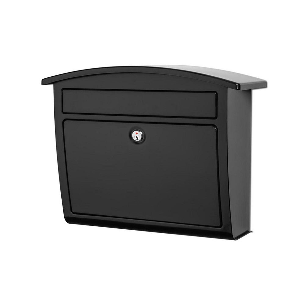 Dal Rae Architectural Mailbox with Lock Black