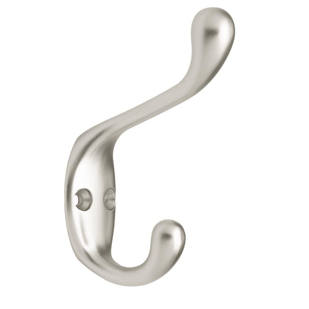 Coat and Hat Hook Satin Nickel (5367495)