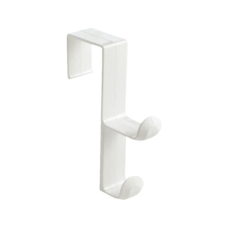 Double Over the Door Hook White 5-1/2in (61804)