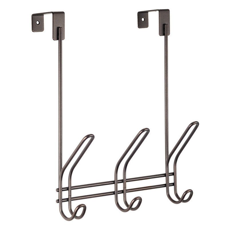 iDesign Hook Over Door Rack Bronze (5636881)