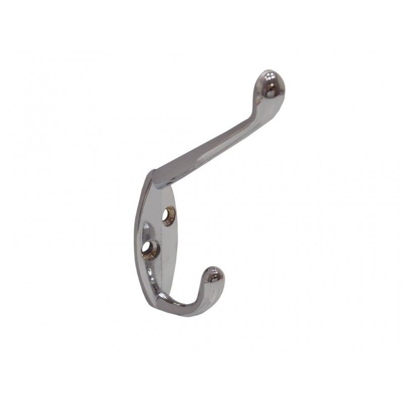 Hook Hat and Coat Chrome (HE14L)