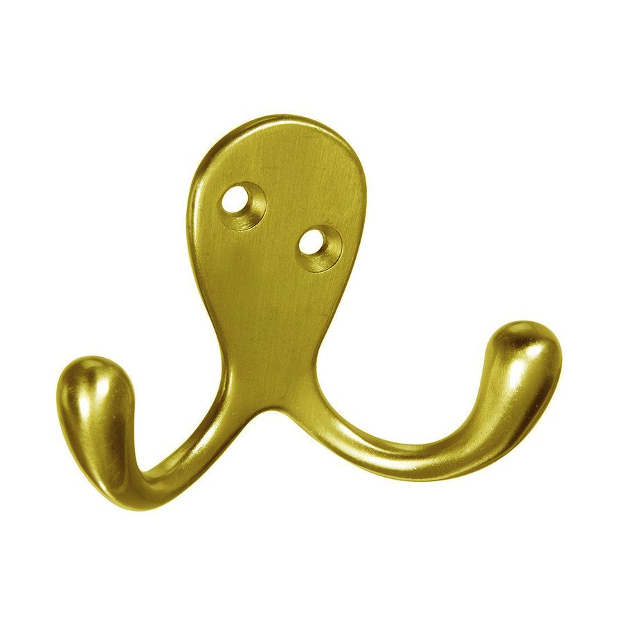 Hook Double Robe Brass (HE110L)